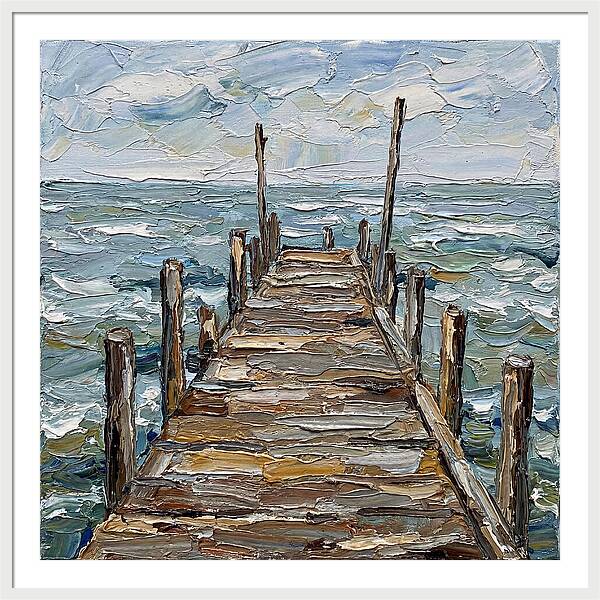 Tranquil Moments At The Pier