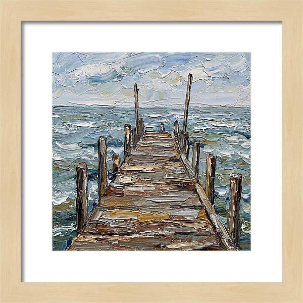Tranquil Moments At The Pier