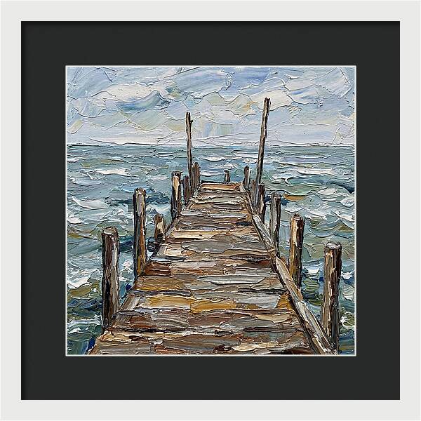 Tranquil Moments At The Pier