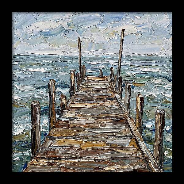 Tranquil Moments At The Pier