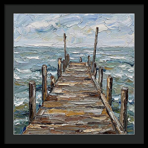Tranquil Moments At The Pier