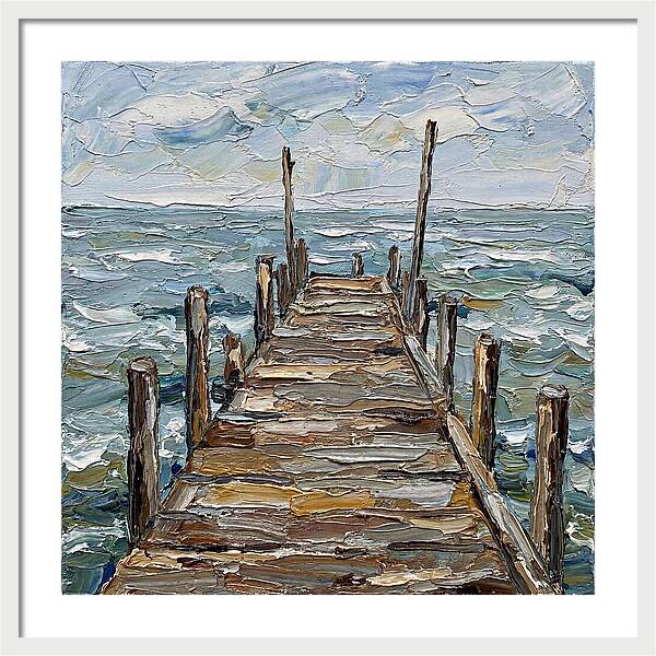 Tranquil Moments At The Pier