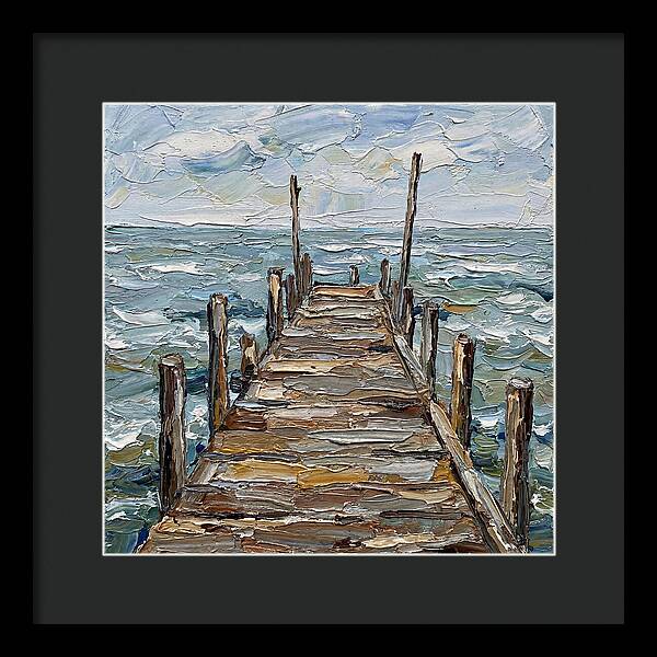 Tranquil Moments At The Pier