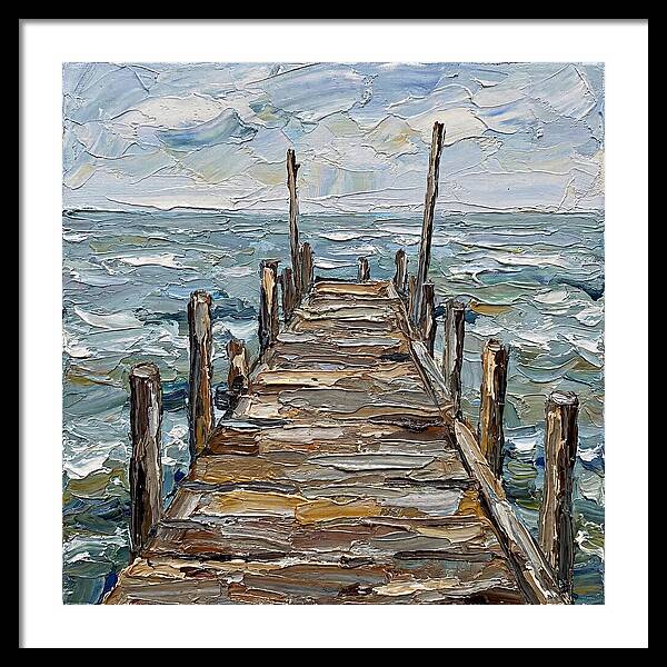 Tranquil Moments At The Pier