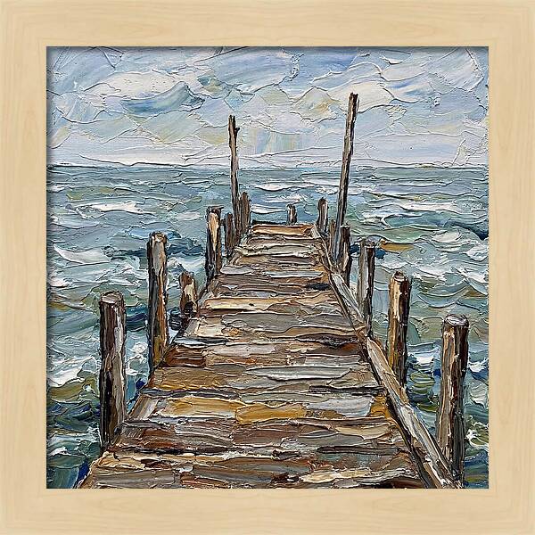 Tranquil Moments At The Pier
