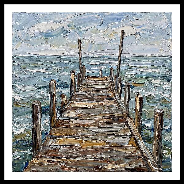 Tranquil Moments At The Pier
