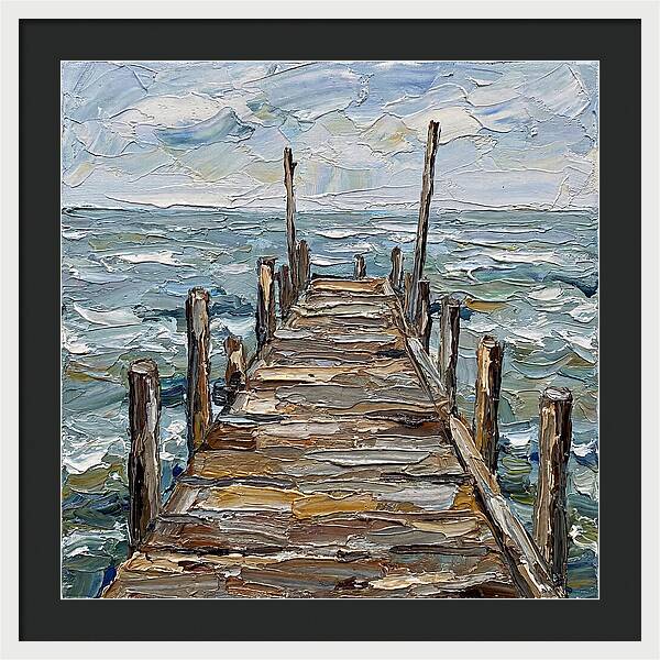Tranquil Moments At The Pier