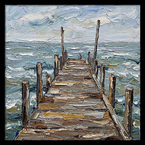 Tranquil Moments At The Pier