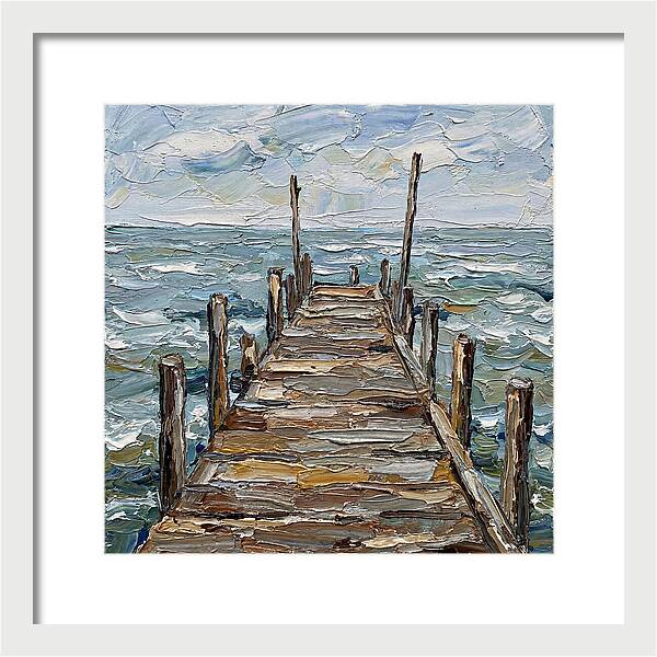 Tranquil Moments At The Pier