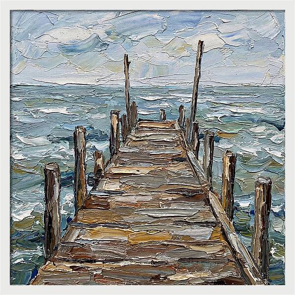 Tranquil Moments At The Pier