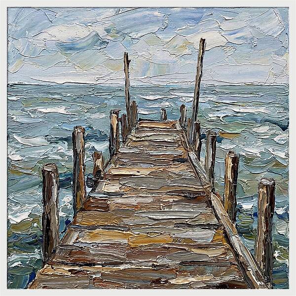 Tranquil Moments At The Pier