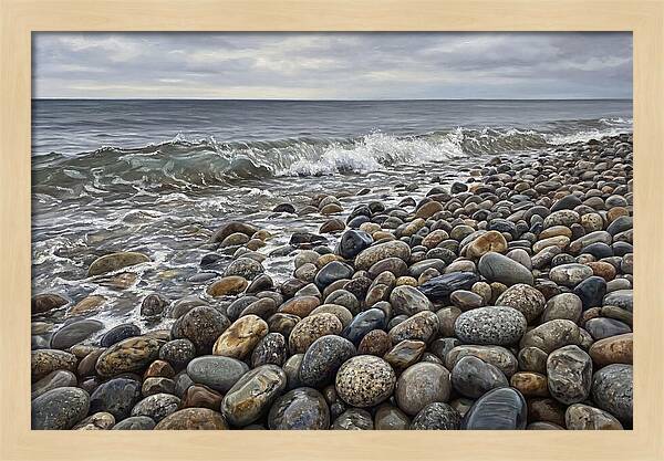 Tranquil Moments By The Coast