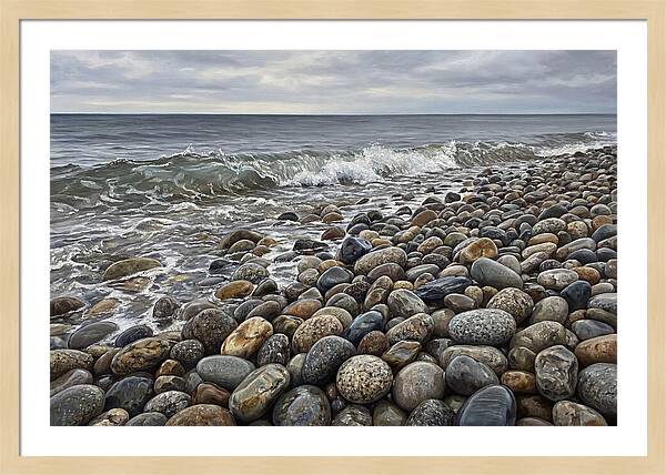 Tranquil Moments By The Coast