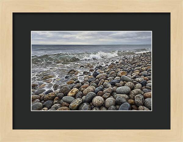 Tranquil Moments By The Coast