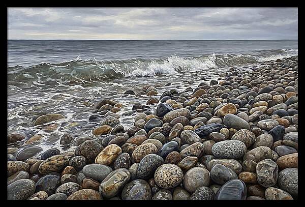 Tranquil Moments By The Coast