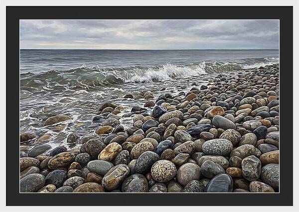 Tranquil Moments By The Coast