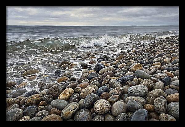 Tranquil Moments By The Coast