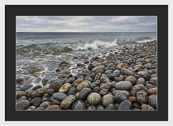 Tranquil Moments By The Coast