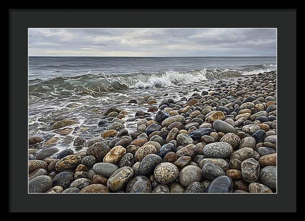 Tranquil Moments By The Coast