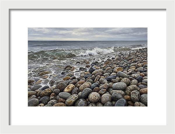 Tranquil Moments By The Coast