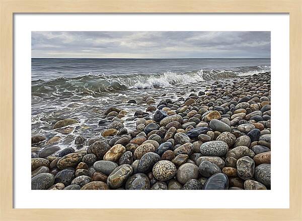 Tranquil Moments By The Coast