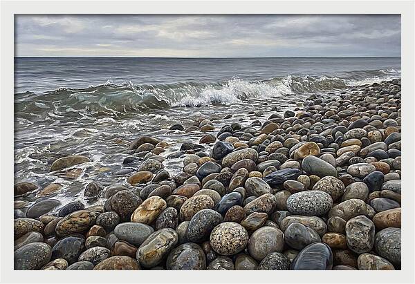 Tranquil Moments By The Coast