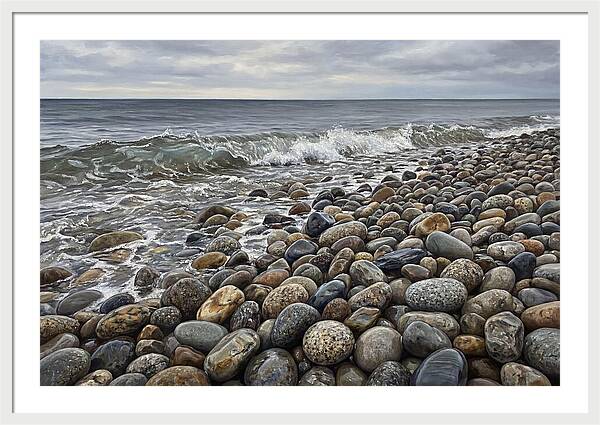 Tranquil Moments By The Coast