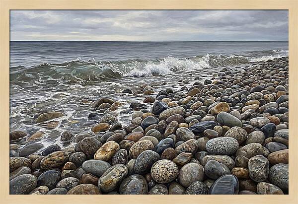 Tranquil Moments By The Coast
