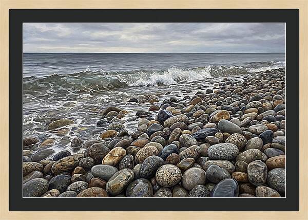 Tranquil Moments By The Coast