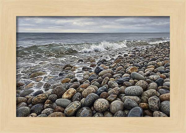 Tranquil Moments By The Coast