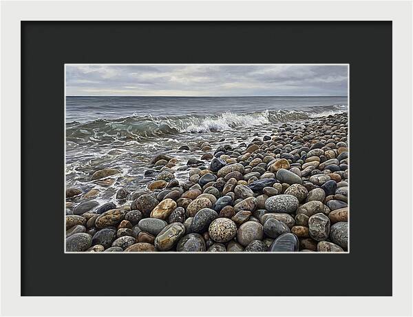 Tranquil Moments By The Coast