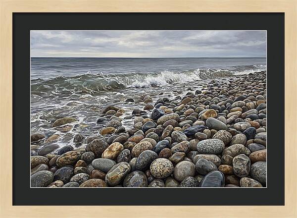 Tranquil Moments By The Coast