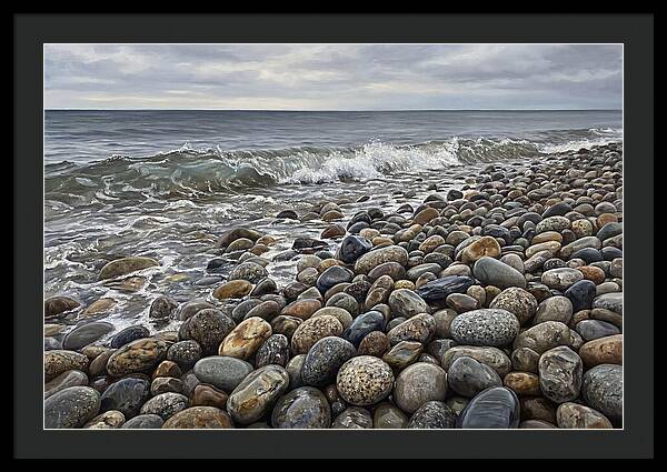 Tranquil Moments By The Coast
