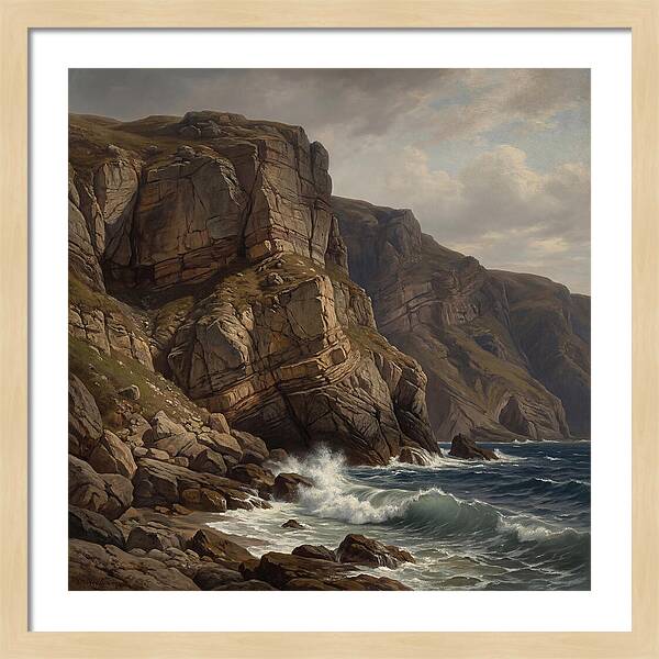 Tranquil Moments By The Sea