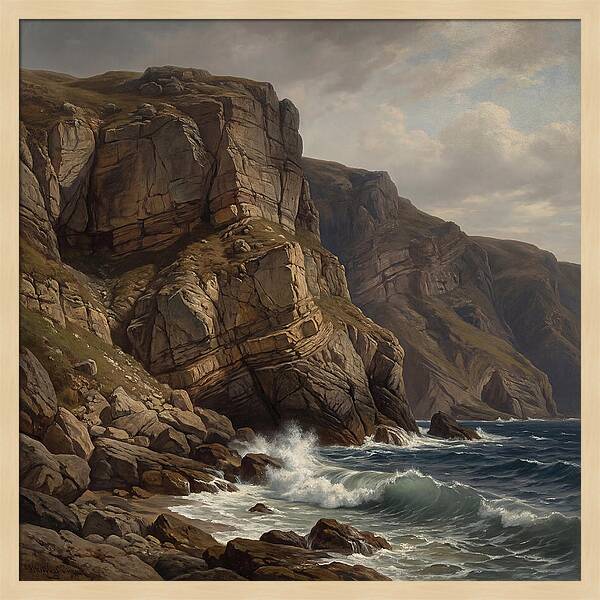 Tranquil Moments By The Sea