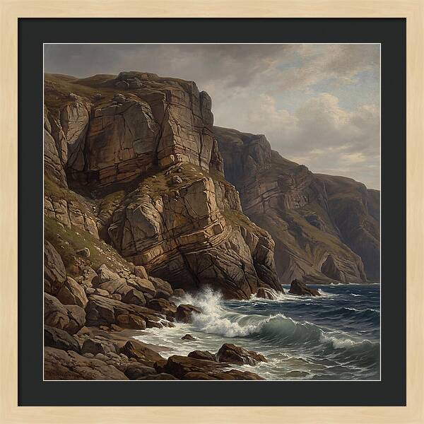 Tranquil Moments By The Sea