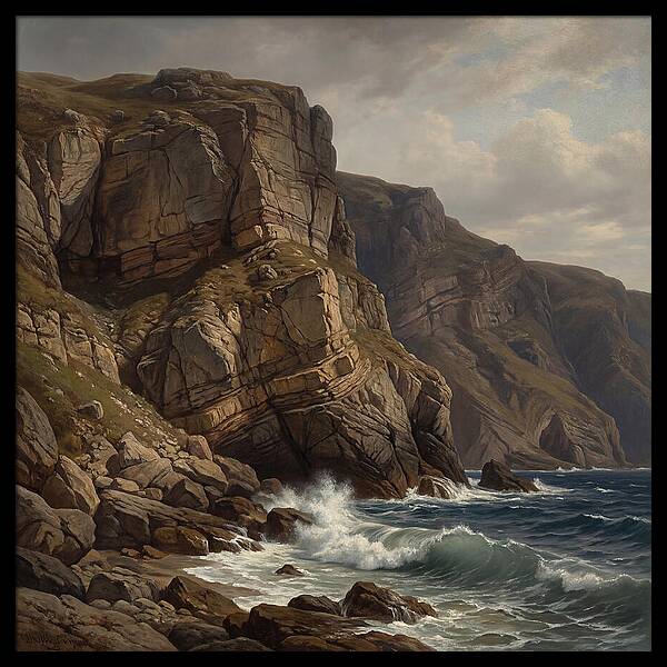 Tranquil Moments By The Sea