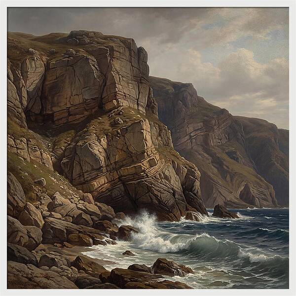 Tranquil Moments By The Sea