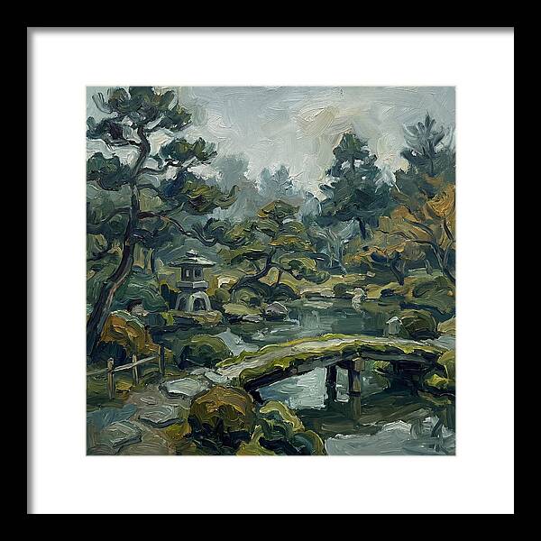 Tranquil Moments In A Japanese Garden 4620