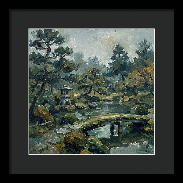 Tranquil Moments In A Japanese Garden 4620