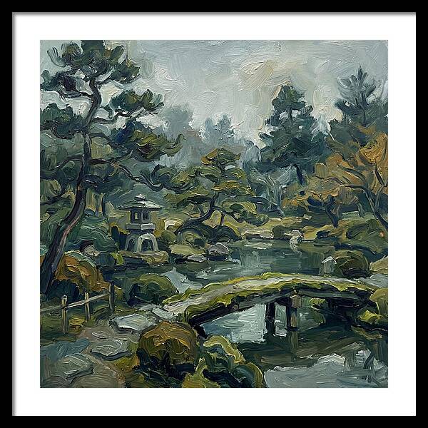 Tranquil Moments In A Japanese Garden 4620