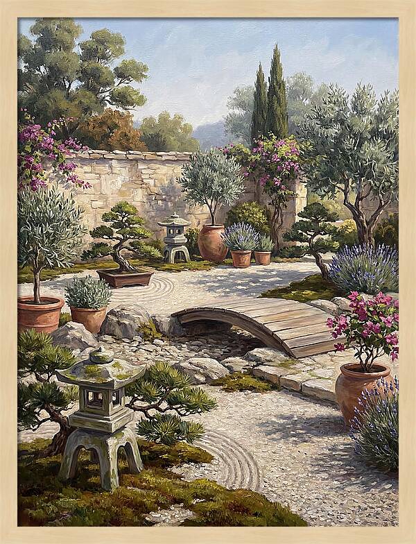 Tranquil Moments In A Japanese Garden 4626