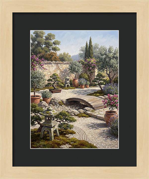 Tranquil Moments In A Japanese Garden 4626