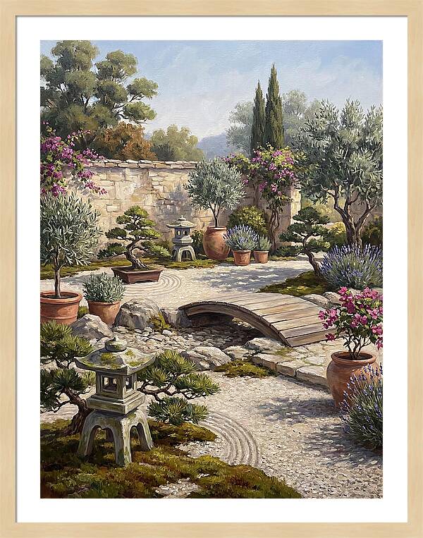 Tranquil Moments In A Japanese Garden 4626