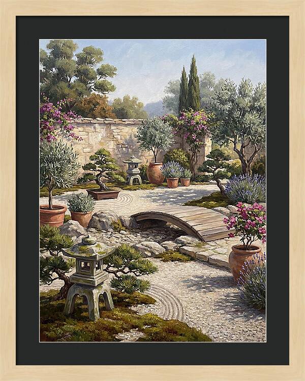 Tranquil Moments In A Japanese Garden 4626