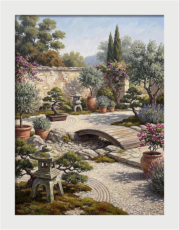 Tranquil Moments In A Japanese Garden 4626