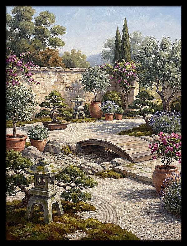 Tranquil Moments In A Japanese Garden 4626
