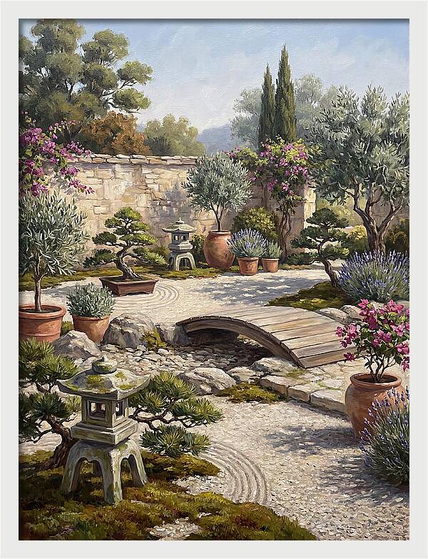Tranquil Moments In A Japanese Garden 4626