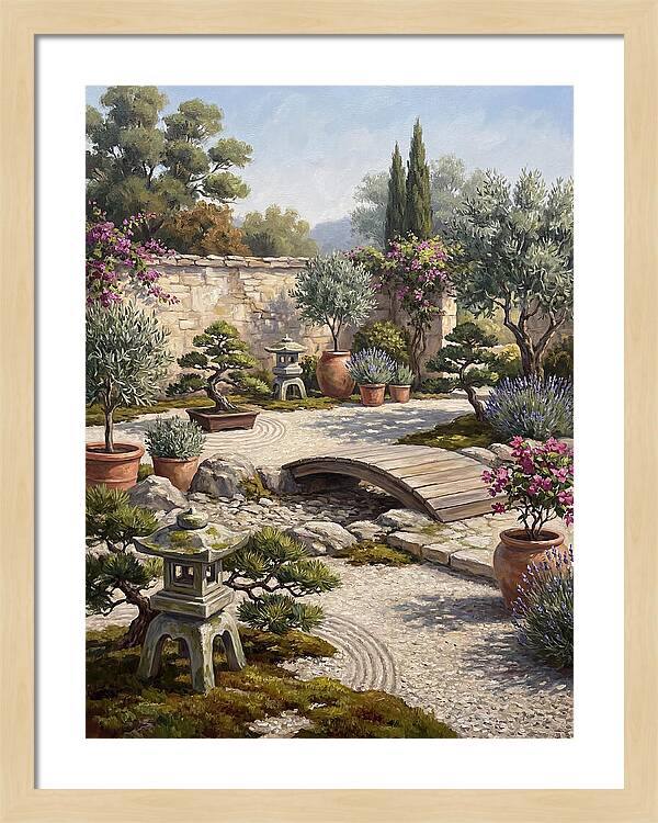 Tranquil Moments In A Japanese Garden 4626