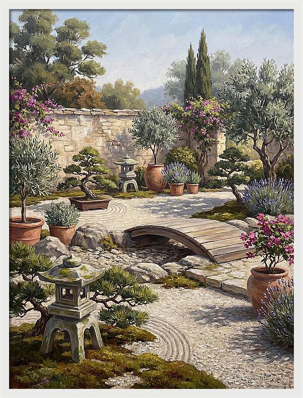 Tranquil Moments In A Japanese Garden 4626